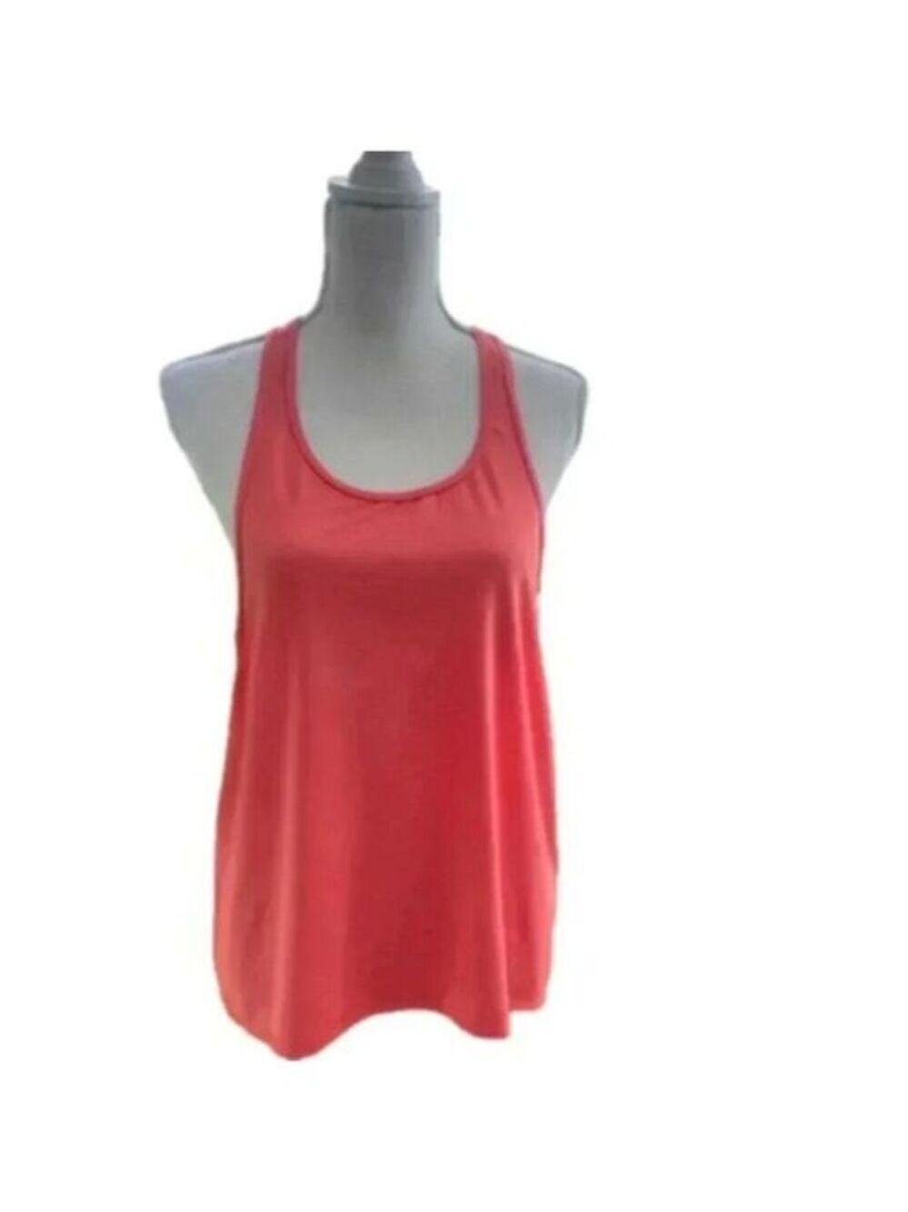FABLETICS Racerback orange tank Sz Medium